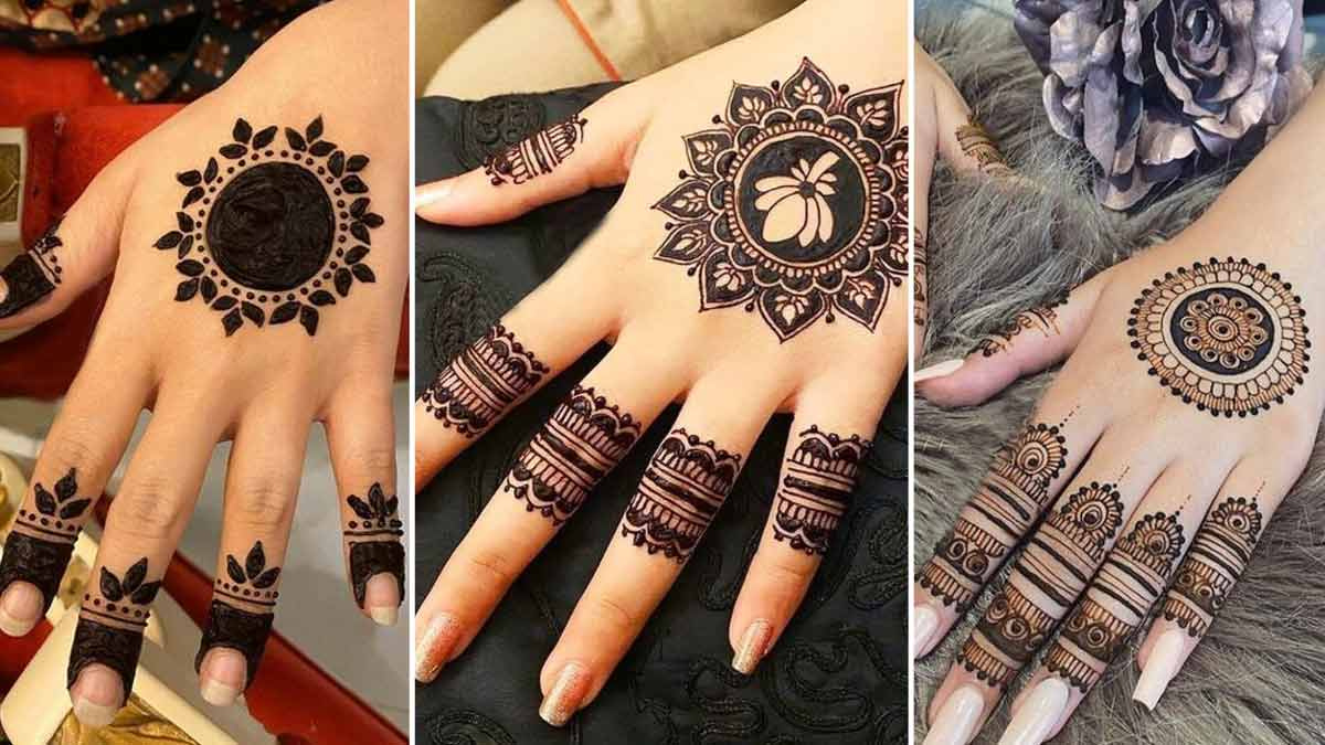 Tikki Mehndi Design