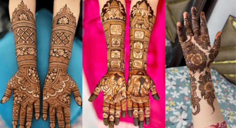 Front Mehndi Design