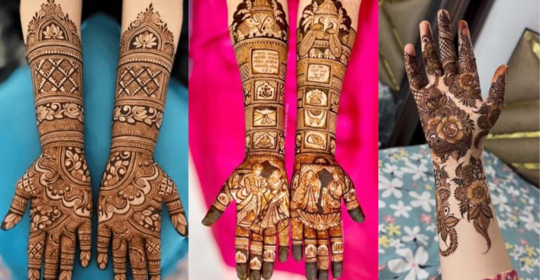 Front Mehndi Design