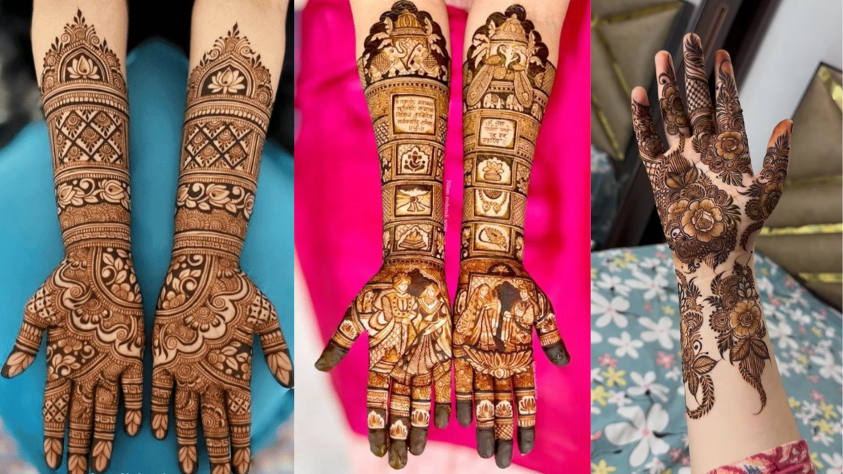 Front Mehndi Design