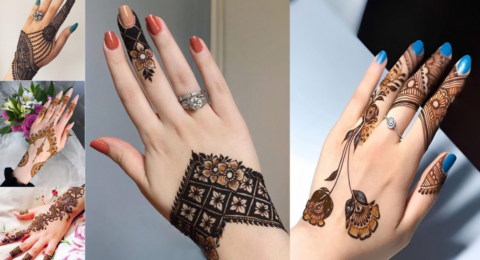 Small Minimalist Henna Designs
