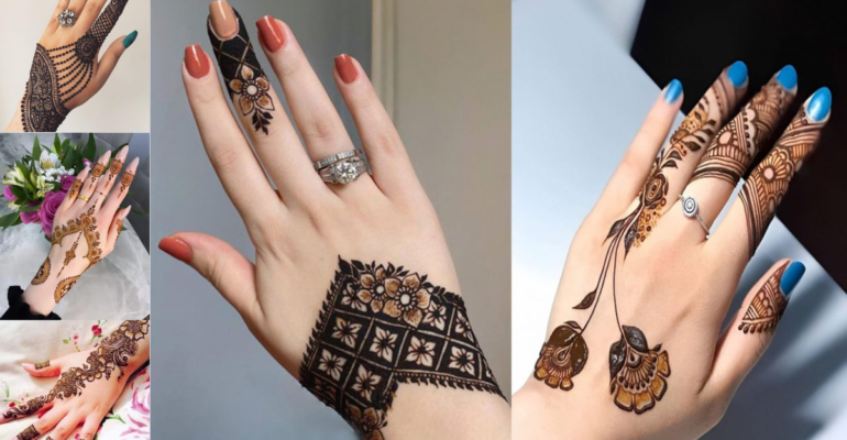 Small Minimalist Henna Designs