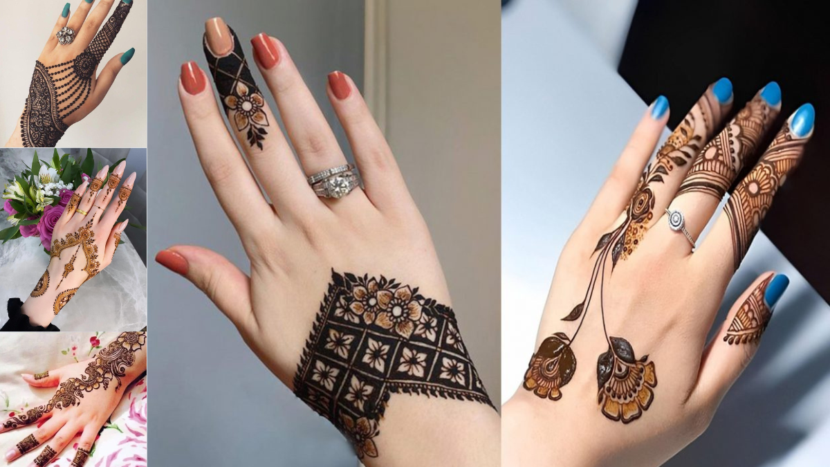 Small Minimalist Henna Designs