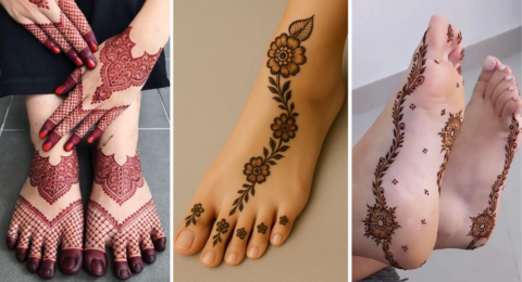 Foot Mehndi Design