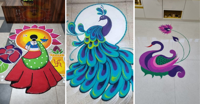 Rangoli Design Simple