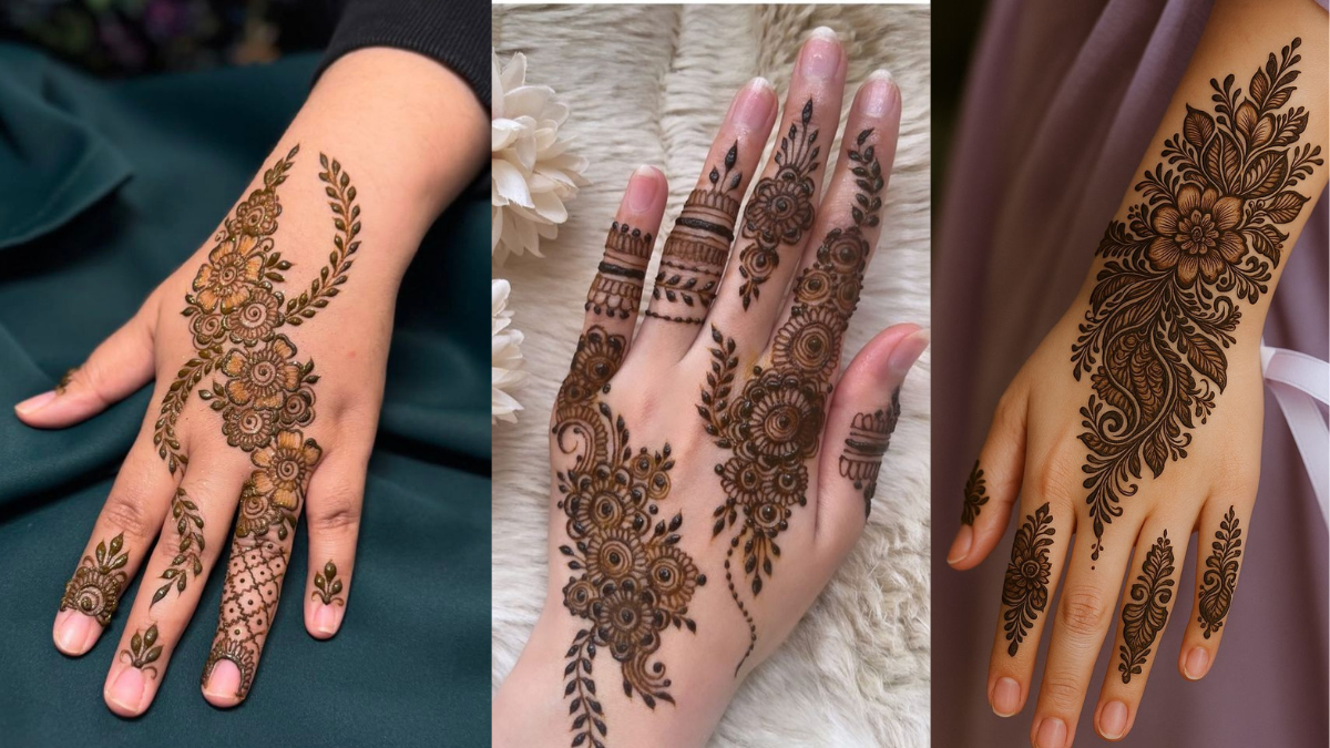 Mehndi Design Flower