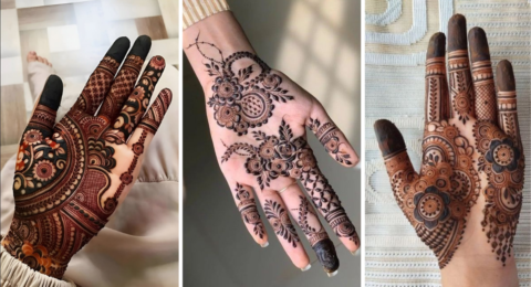 Front Hand Mehndi Design Easy