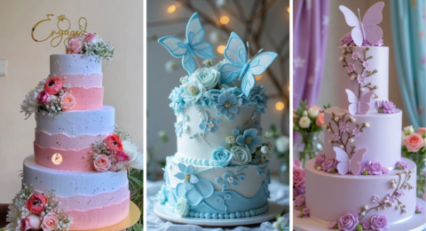 Engagement Cake Design
