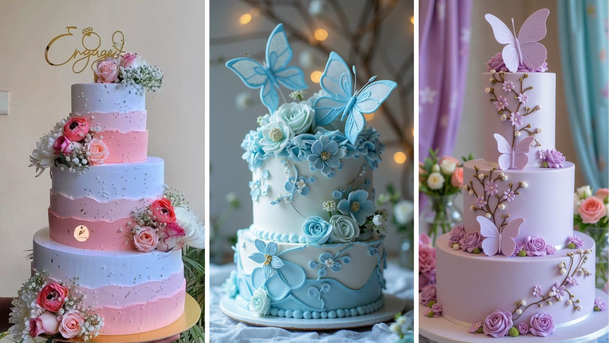 Engagement Cake Design