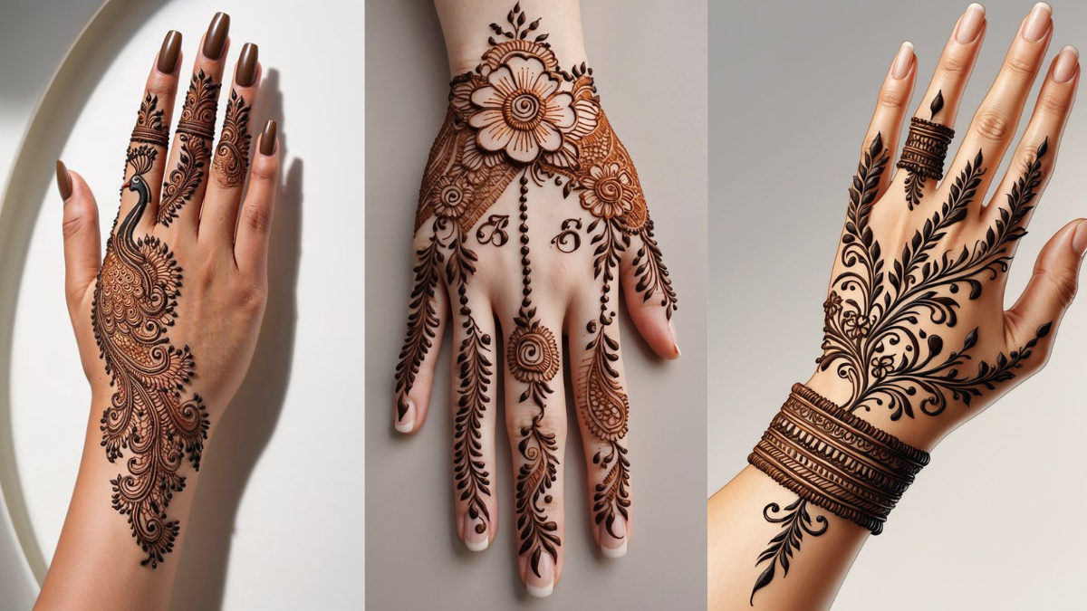 Full Hand Mehndi Design