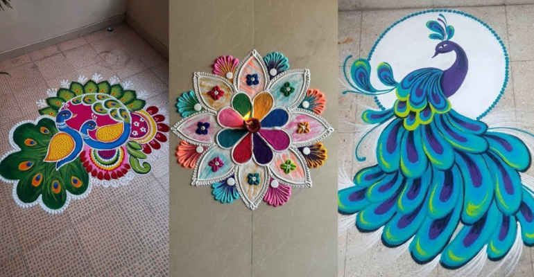 New Rangoli Designs Easy