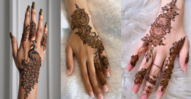 Modern Full Hand Mehndi