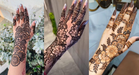Stylish Back Hand Mehndi