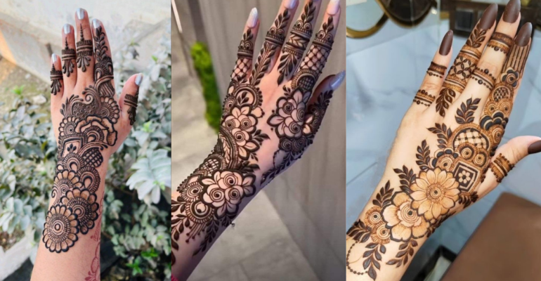Stylish Back Hand Mehndi
