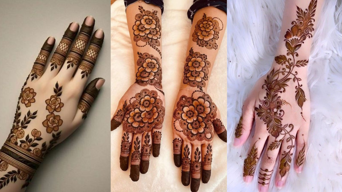 Cute Easy Mehndi Designs