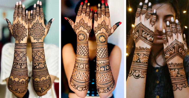 Back Hand Bridal Mehndi