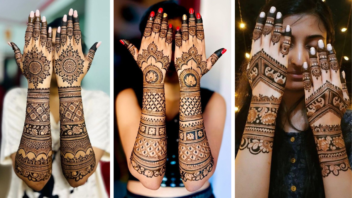 Back Hand Bridal Mehndi