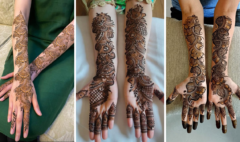 Henna Full Hand Design