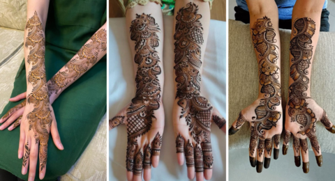 Henna Full Hand Design