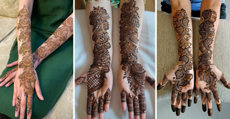 Henna Full Hand Design