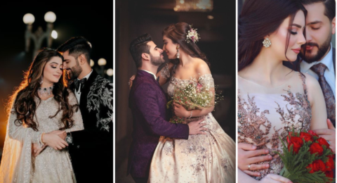 Romantic Wedding Couple Poses