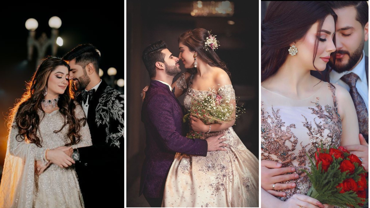 Romantic Wedding Couple Poses