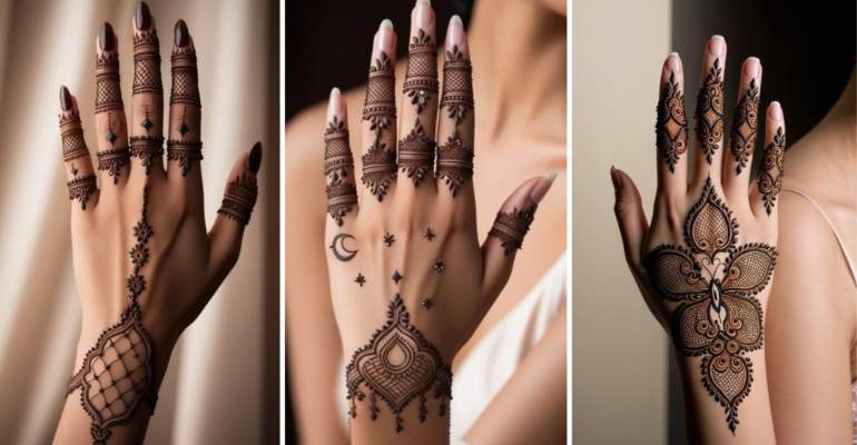 Ring Finger Mehndi Design