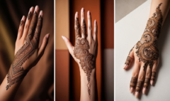 Arabic Back Hand Mehndi