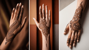 Arabic Back Hand Mehndi