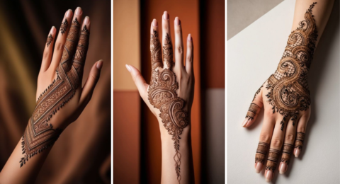 Arabic Back Hand Mehndi