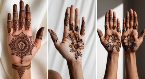 Stylish Front Hand Mehndi