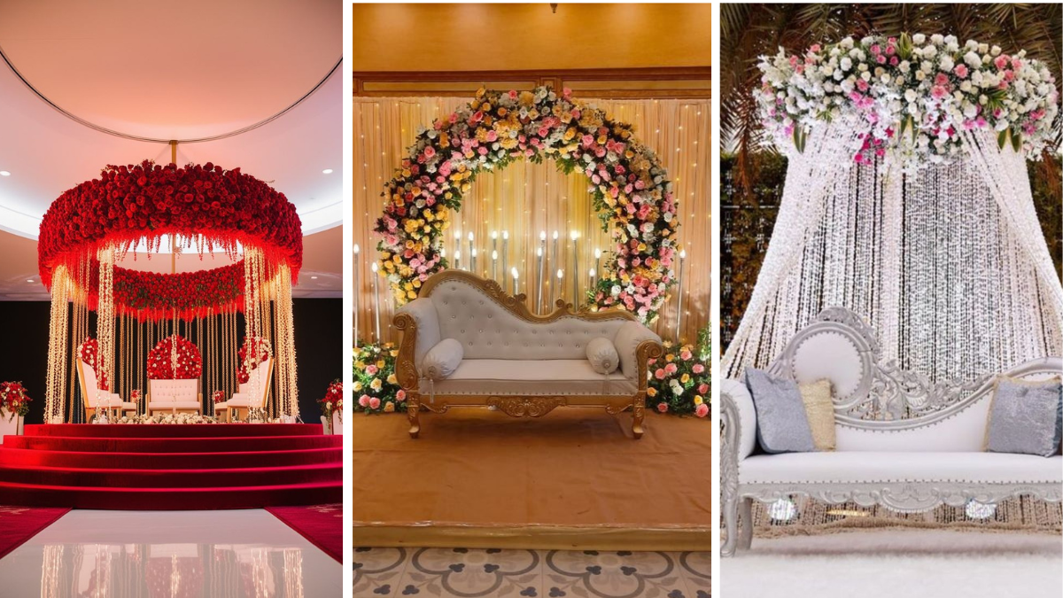 Low Budget Wedding Stage Decoration