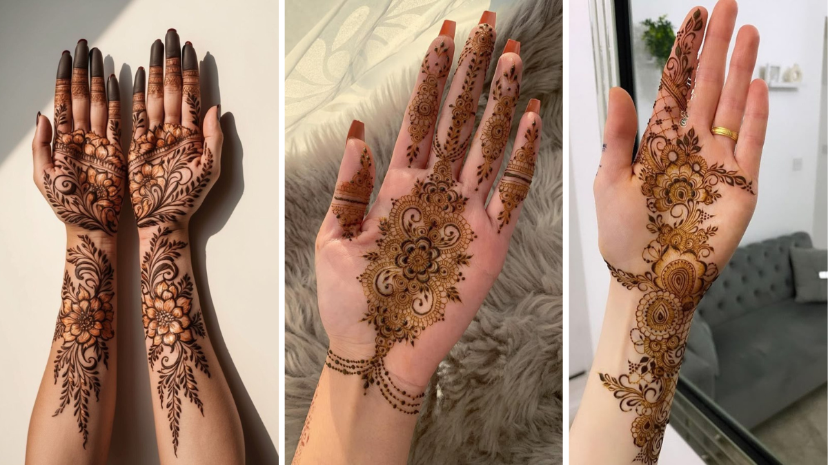 Easy Arabic Mehndi Design
