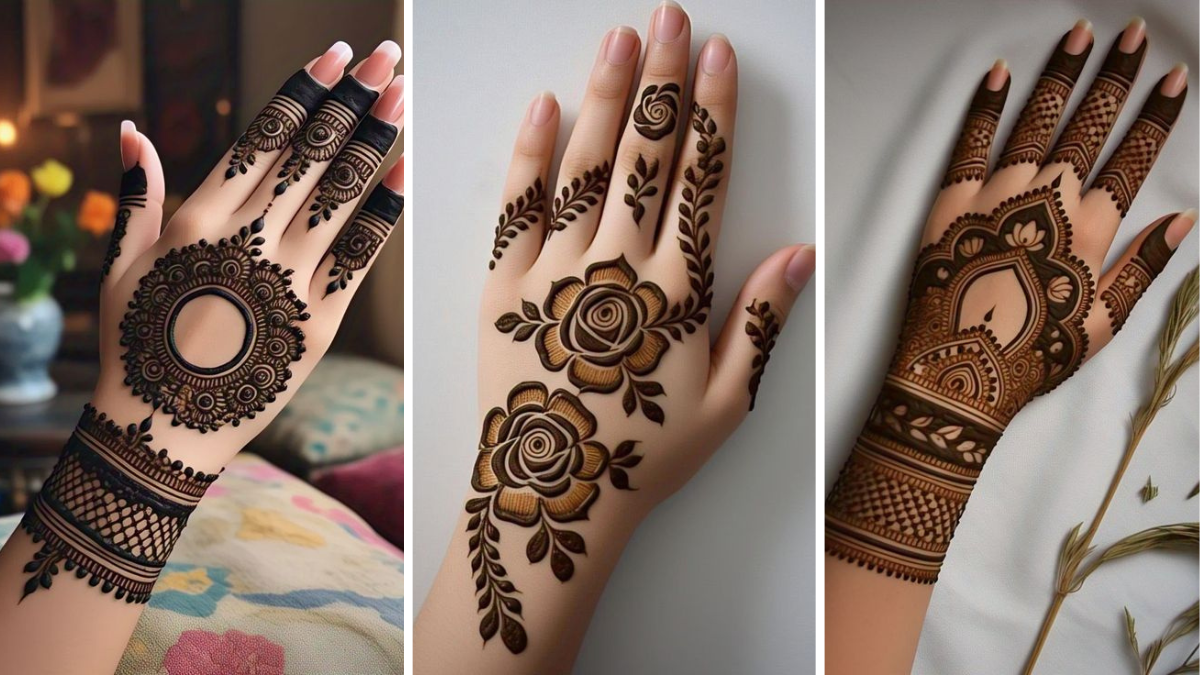 Mehndi Design Photo Back Hand