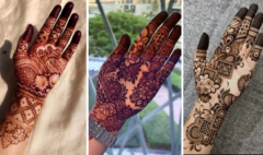 Easy Modern Full Hand Mehndi