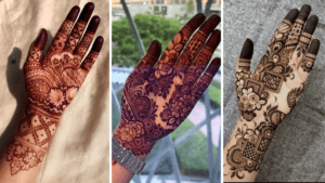 Easy Modern Full Hand Mehndi