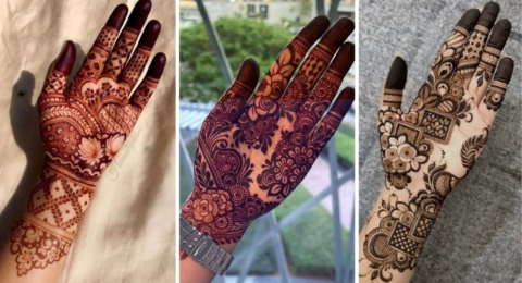 Easy Modern Full Hand Mehndi