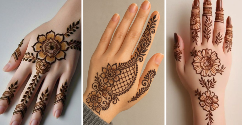 Mehndi Design Easy and Beautiful