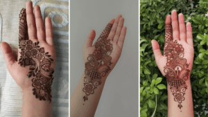 Front Hand Simple Mehndi