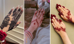 Back Hand Simple Mehndi Design