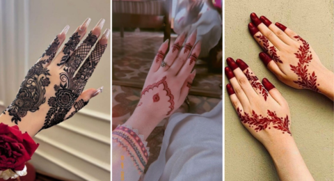 Back Hand Simple Mehndi Design