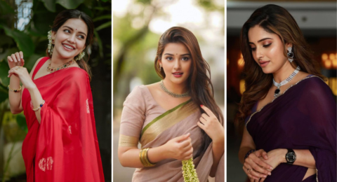 Saree Poses for Girls