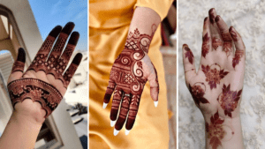 Front Hand Stylish Simple Mehndi
