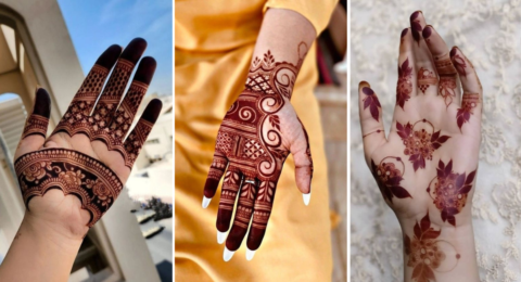 Front Hand Stylish Simple Mehndi
