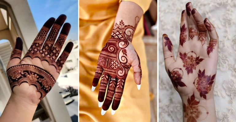 Front Hand Stylish Simple Mehndi