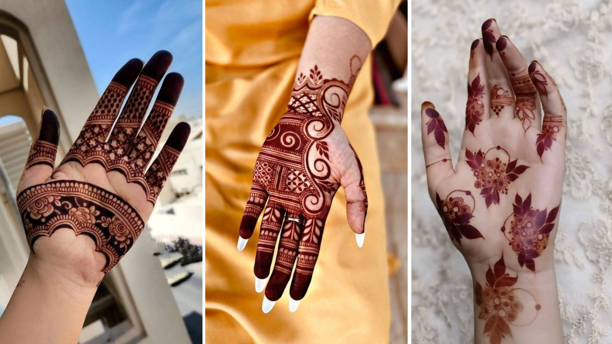 Front Hand Stylish Simple Mehndi