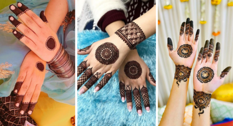 Round Mehndi Design