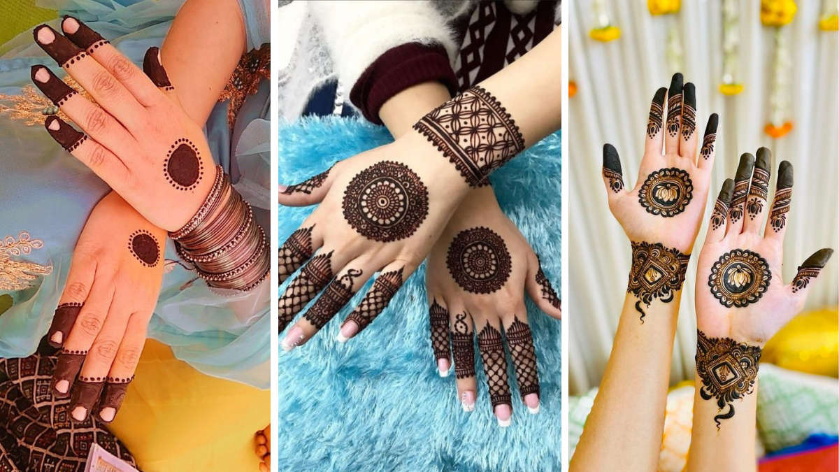 Round Mehndi Design