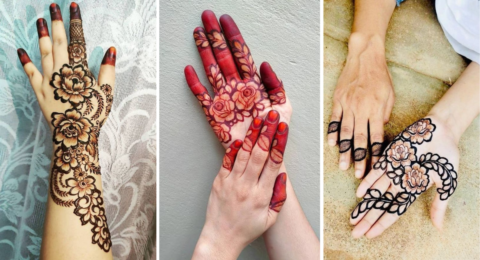 Rose Mehndi Design