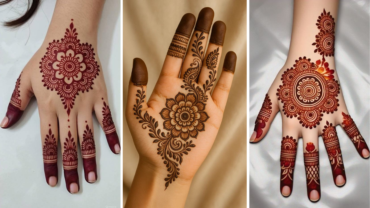 Circle Mehndi Design